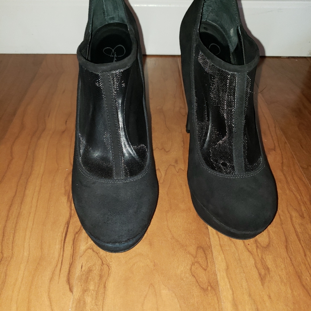 Jessica Simpson Mesh Top Booties - Picture 7 of 8
